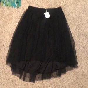 Size large Lauren Conrad black tulle skirt